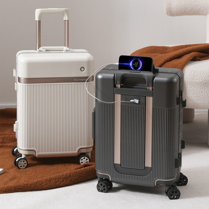 20/22/24/26 Travel Suitcase Tr - Aluminum Frame Carry On Luggage review and price