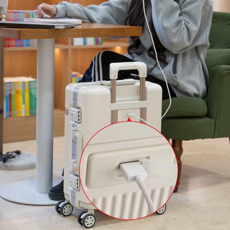 20/22/24/26 Travel Suitcase Tr - Aluminum Frame Carry On Luggage review and price