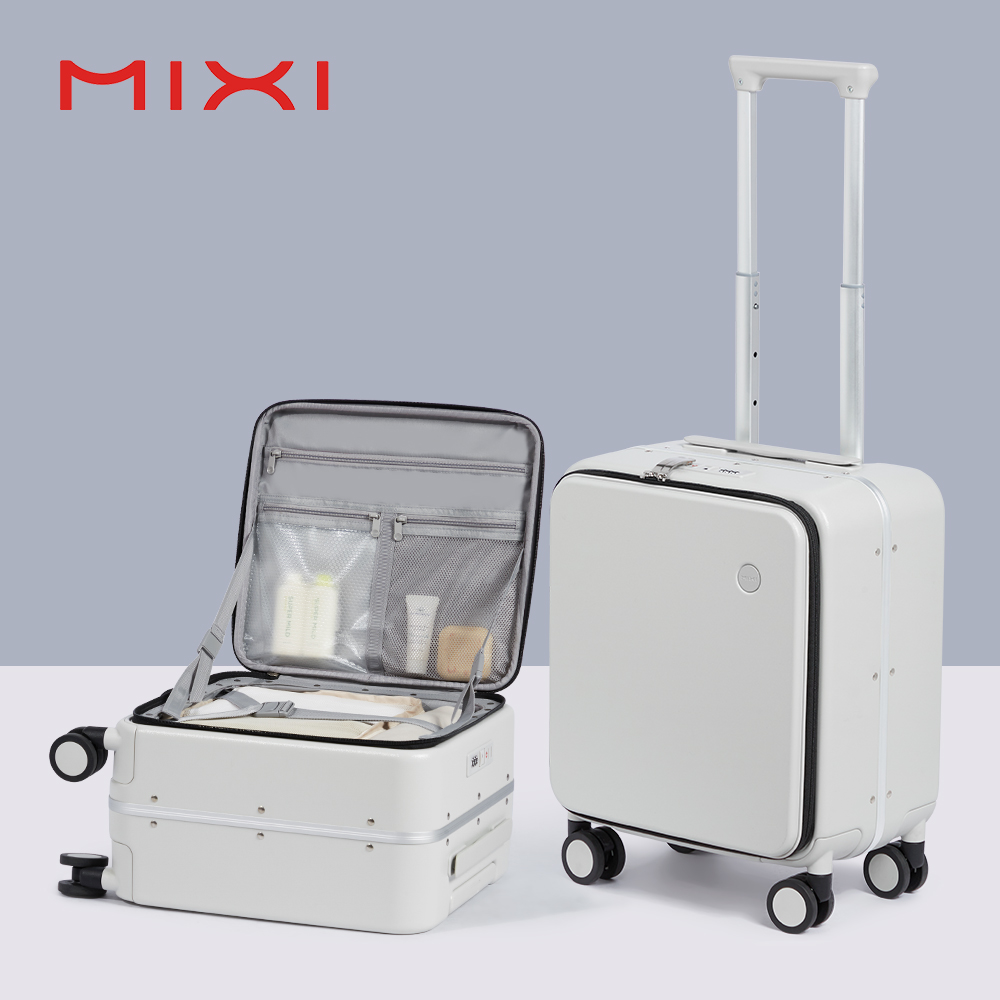Mixi 14 Inch Underseat PC Hard - Aluminum Frame Carry On Luggage review and price
