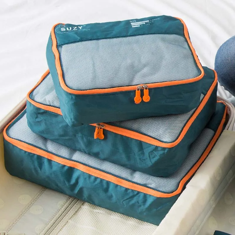 7/6 Pieces Set Travel Organize - Foldable Rolling Luggage Bag review and price