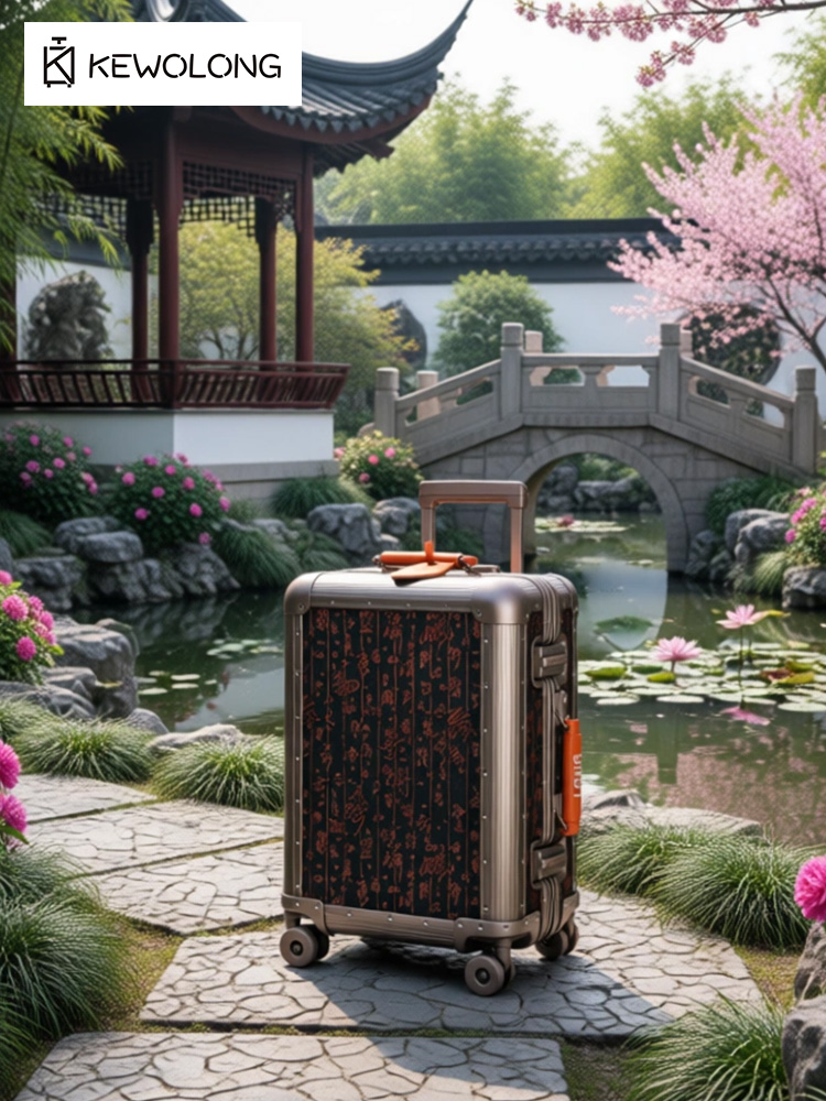 Full Aluminum Magnesium Alloy  - Spinner Wheel Rolling Suitcase 20 Inch review and price