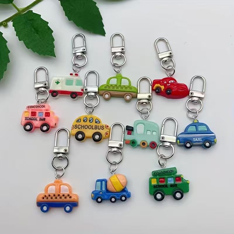 10pcs resin cartoon car keycha - Luggage review and price