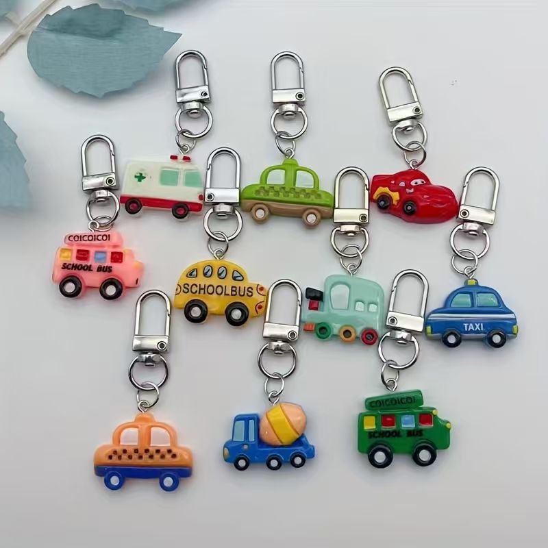 10pcs resin cartoon car keycha - Luggage review and price