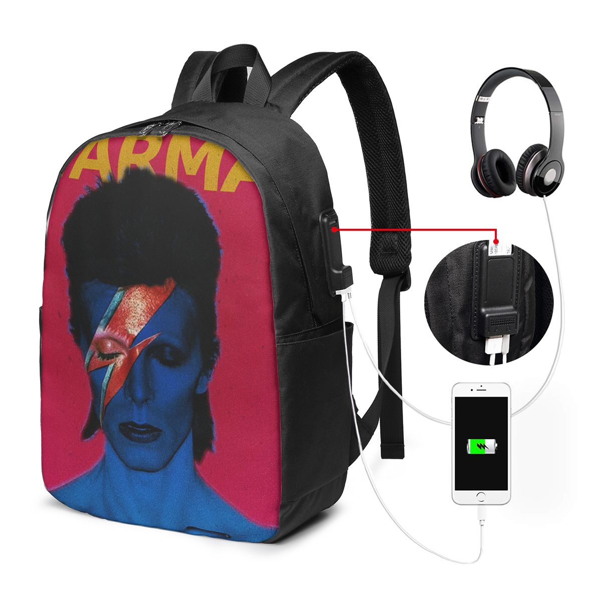 Davids Bowied Backpack Travel  - Travel Bags review and price